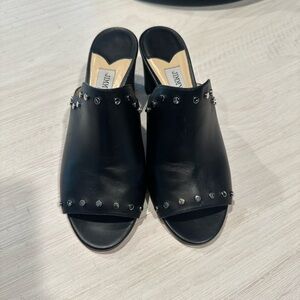 Jimmy Choi Nappa Myla 65 Mule Sandals